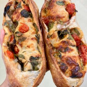 Baguete Caprese