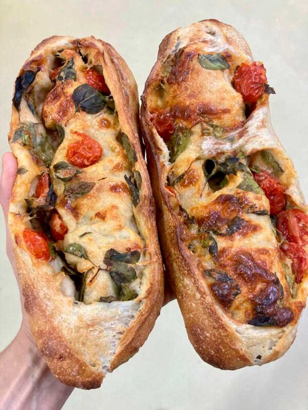 Baguete Caprese