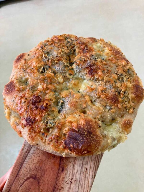 Focaccia com Gorgonzola