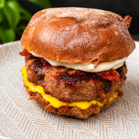 PÃO DE HAMBURGUER AUSTRALIANO (4 un)