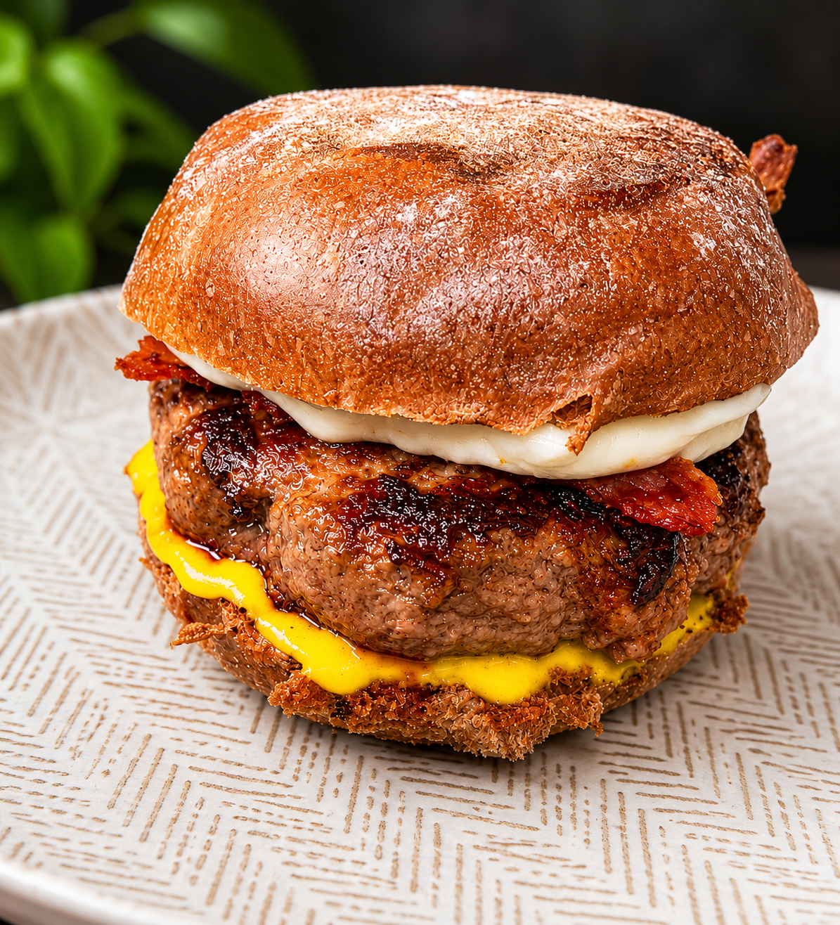 PÃO DE HAMBURGUER AUSTRALIANO (4 un)
